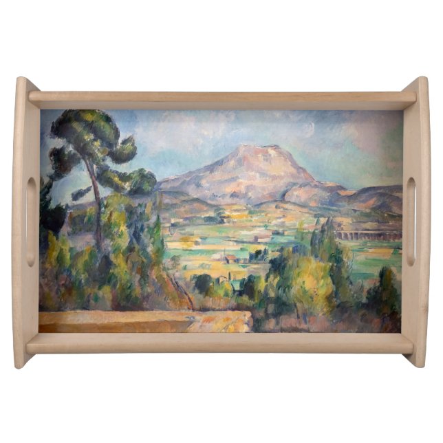Paul Cezanne - Mont Sainte-Victoire Serving Tray (Front)