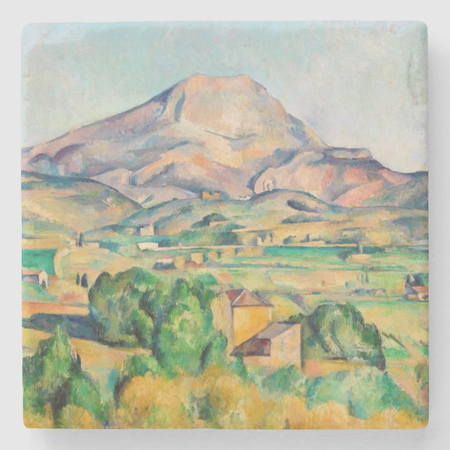 Paul Cezanne - Mont Sainte-Victoire Stone Coaster (Front)