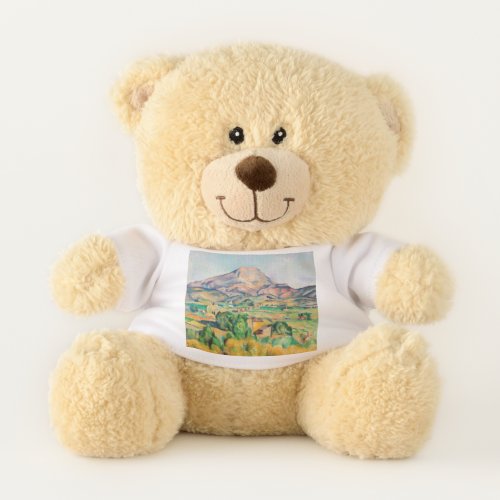 Paul Cezanne _ Mont Sainte_Victoire Teddy Bear