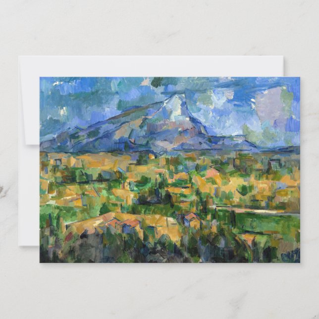 Paul Cezanne - Mont Sainte-Victoire Thank You Card (Front)