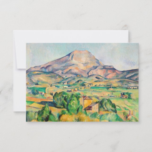 Paul Cezanne - Mont Sainte-Victoire Thank You Card (Front)