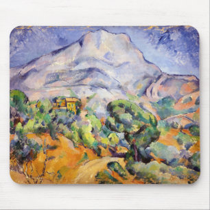 Paul Cezanne - Mont Sainte-Victoire, Tholonet Road Mouse Pad