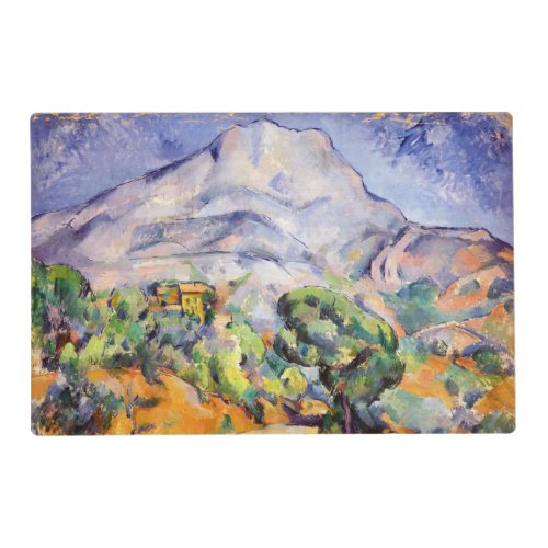 Paul Cezanne _ Mont Sainte_Victoire Tholonet Road Placemat