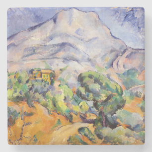 Paul Cezanne - Mont Sainte-Victoire, Tholonet Road Stone Coaster