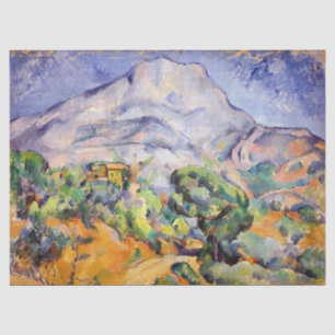 Paul Cezanne - Mont Sainte-Victoire, Tholonet Road Tissue Paper