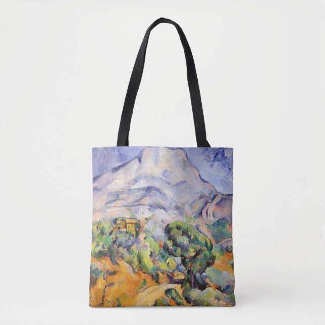 Paul Cezanne - Mont Sainte-Victoire, Tholonet Road Tote Bag (Front)