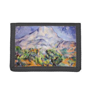 Paul Cezanne - Mont Sainte-Victoire, Tholonet Road Tri-fold Wallet