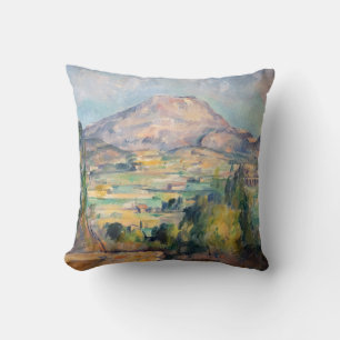 Paul Cezanne - Mont Sainte-Victoire Throw Pillow