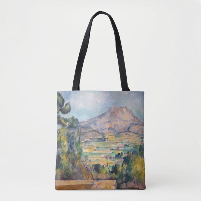 Paul Cezanne - Mont Sainte-Victoire Tote Bag (Front)