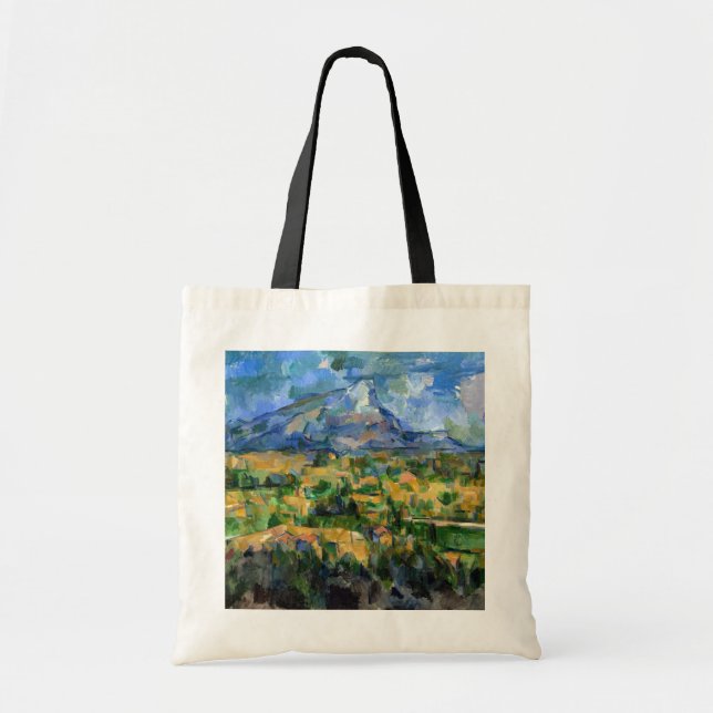 Paul Cezanne - Mont Sainte-Victoire Tote Bag (Front)