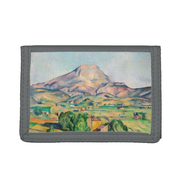 Paul Cezanne - Mont Sainte-Victoire Trifold Wallet (Front)