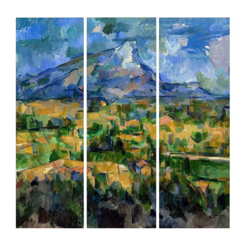 Paul Cezanne _ Mont Sainte_Victoire Triptych