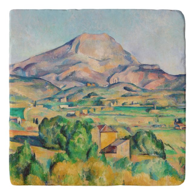 Paul Cezanne - Mont Sainte-Victoire Trivet (Front)