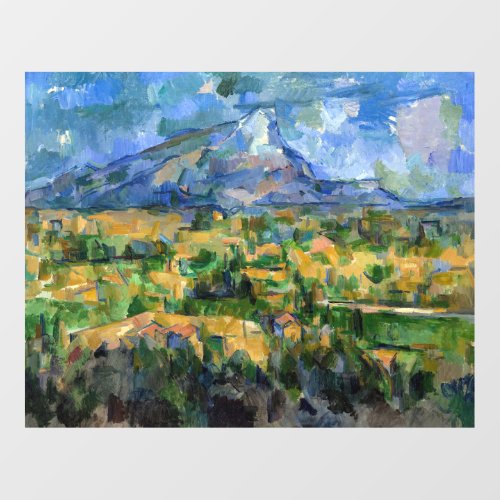 Paul Cezanne _ Mont Sainte_Victoire Wall Decal