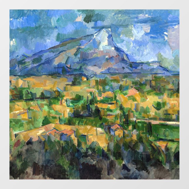 Paul Cezanne - Mont Sainte-Victoire Window Cling (Sheet)
