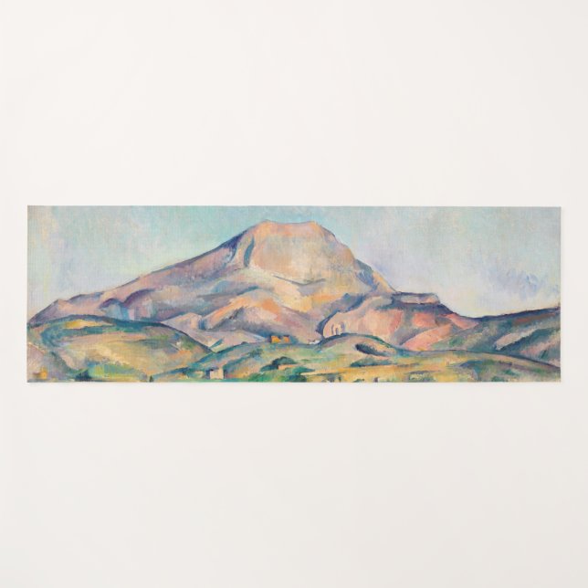 Paul Cezanne - Mont Sainte-Victoire Yoga Mat (Front (Horizontal))