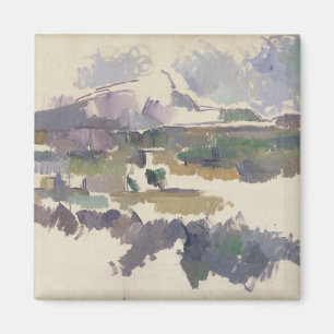 Paul Cezanne Montagne Sainte-Victoire, 1904-05 Magnet