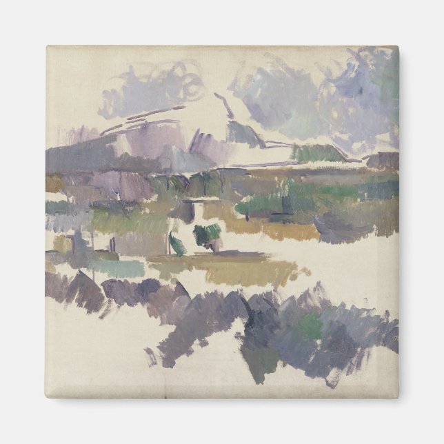 Paul Cezanne | Montagne Sainte-Victoire, 1904-05 Magnet (Front)