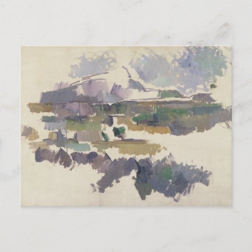 Paul Cezanne  Montagne Sainte_Victoire 1904_05 Postcard