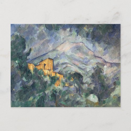 Paul Cezanne  Montagne Sainte_Victoire and the Bl Postcard