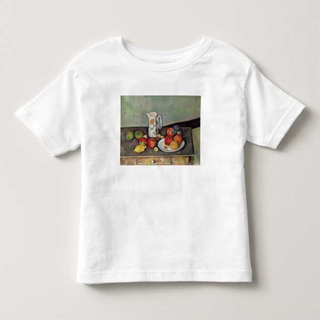 Paul Cezanne | Paul Cezanne | Still life with milk Toddler T-shirt (Front)