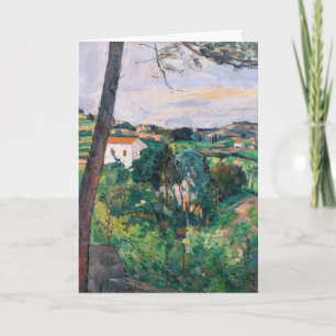 Paul Cezanne - Pine tree at Estaque Card