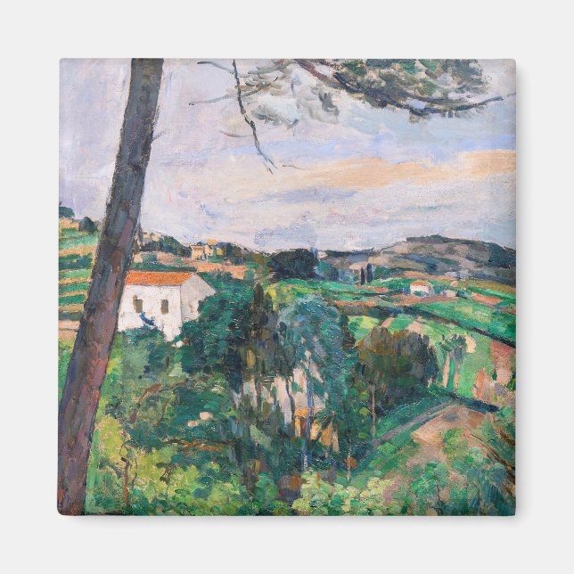 Paul Cezanne - Pine tree at L'Estaque Magnet (Front)