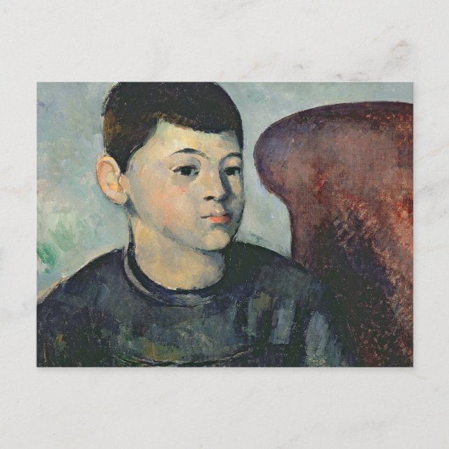 Paul Cezanne | Portrait of the artist's son, 1881- Postcard (Front)