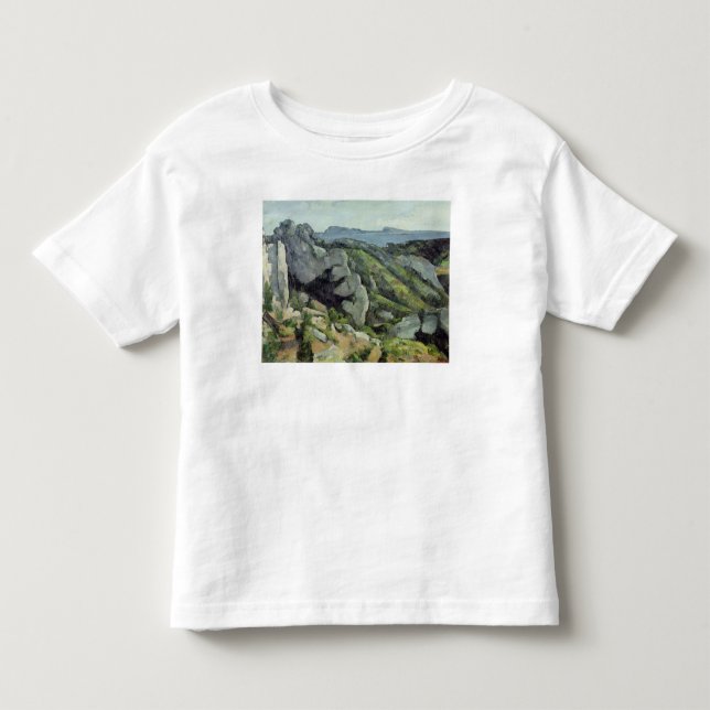 Paul Cezanne | Rocks at L'Estaque, 1879-82 Toddler T-shirt (Front)