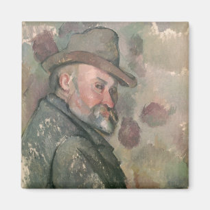Paul Cezanne   Self Portrait, 1890-94 Magnet