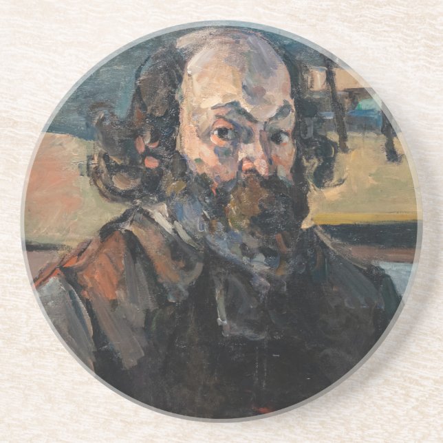 Paul Cezanne - Self-portrait Coaster (Front)