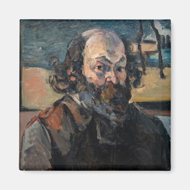 Paul Cezanne - Self-portrait Magnet (Front)