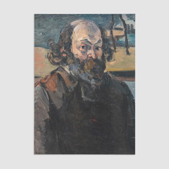 Paul Cezanne - Self-portrait Tissue Paper (Creator Uploaded)