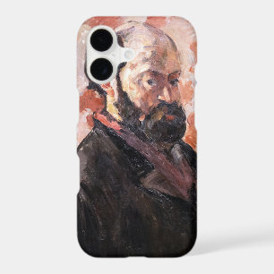 Paul Cezanne - Self-portrait with pink background iPhone 17 Case