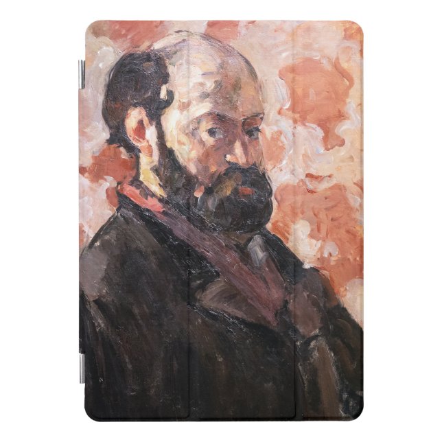Paul Cezanne - Self-portrait with pink background iPad Pro Cover (Front)