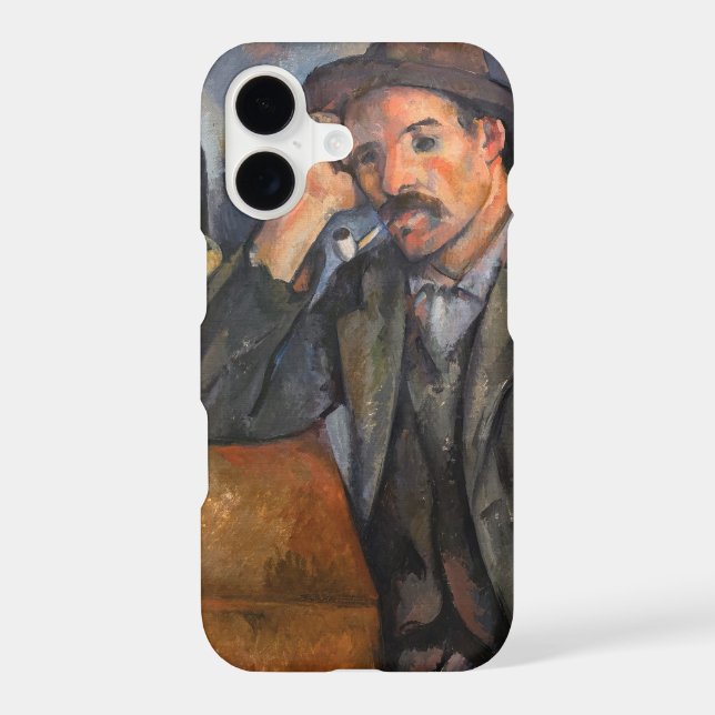 Paul Cezanne - Smoker Case-Mate iPhone Case (Back)