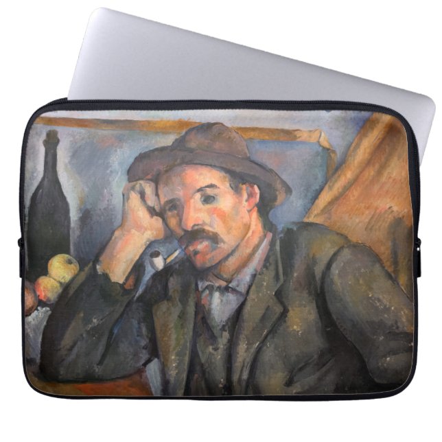 Paul Cezanne - Smoker Laptop Sleeve (Front)