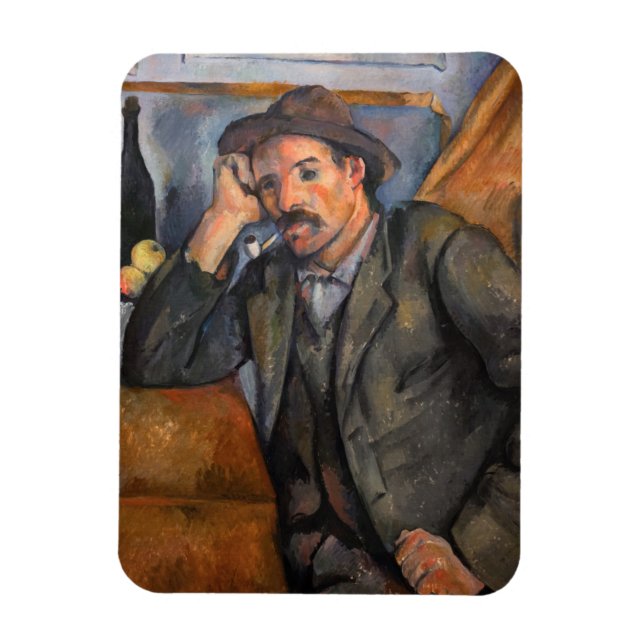 Paul Cezanne - Smoker Magnet (Vertical)
