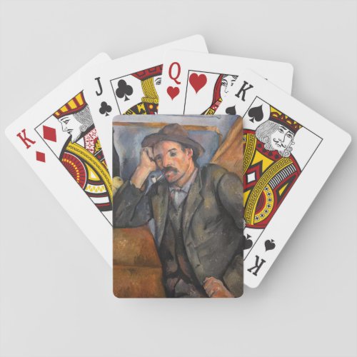 Paul Cezanne _ Smoker Playing Cards