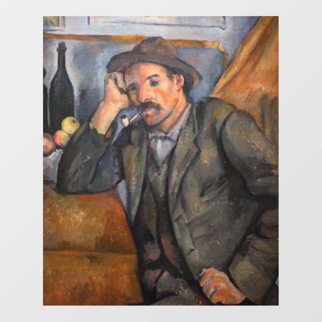 Paul Cezanne - Smoker Wall Decal (Front)