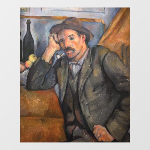 Paul Cezanne _ Smoker Window Cling
