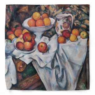 Paul Cezanne - Still Life, Apples and Oranges Bandana