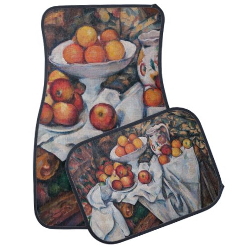 Paul Cezanne _ Still Life Apples and Oranges Car Floor Mat