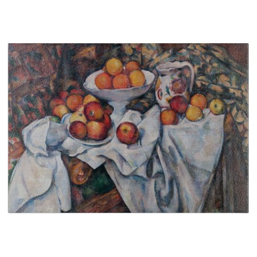 Paul Cezanne _ Still Life Apples and Oranges Cutting Board