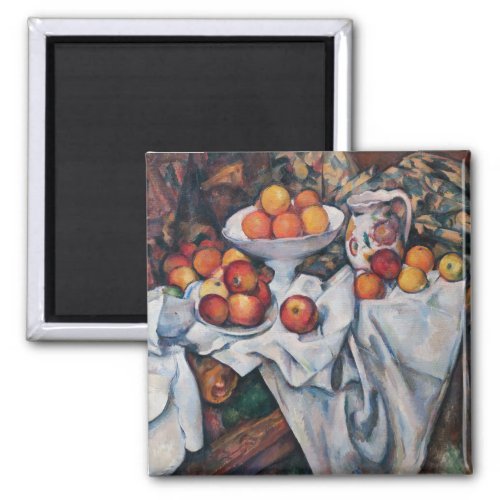 Paul Cezanne _ Still Life Apples and Oranges Magnet