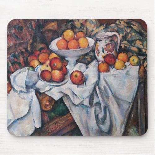 Paul Cezanne _ Still Life Apples and Oranges Mouse Pad