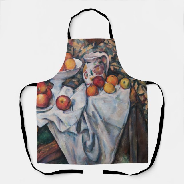 Paul Cezanne - Still Life, Apples and Oranges Plac Apron (Front)