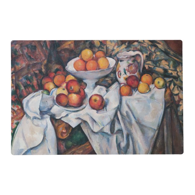 Paul Cezanne - Still Life, Apples and Oranges Placemat (Front)