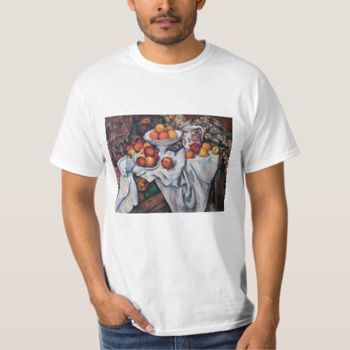 Paul Cezanne _ Still Life Apples and Oranges T_Shirt