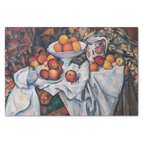 Paul Cezanne _ Still Life Apples and Oranges Tissue Paper